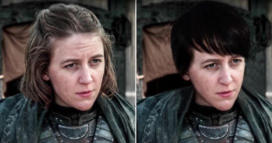 Yara Greyjoy debería lucir un pelo más corto y oscuro.