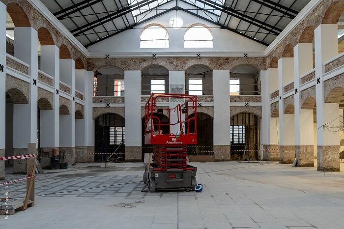 Obras en el Mercado de La Línea