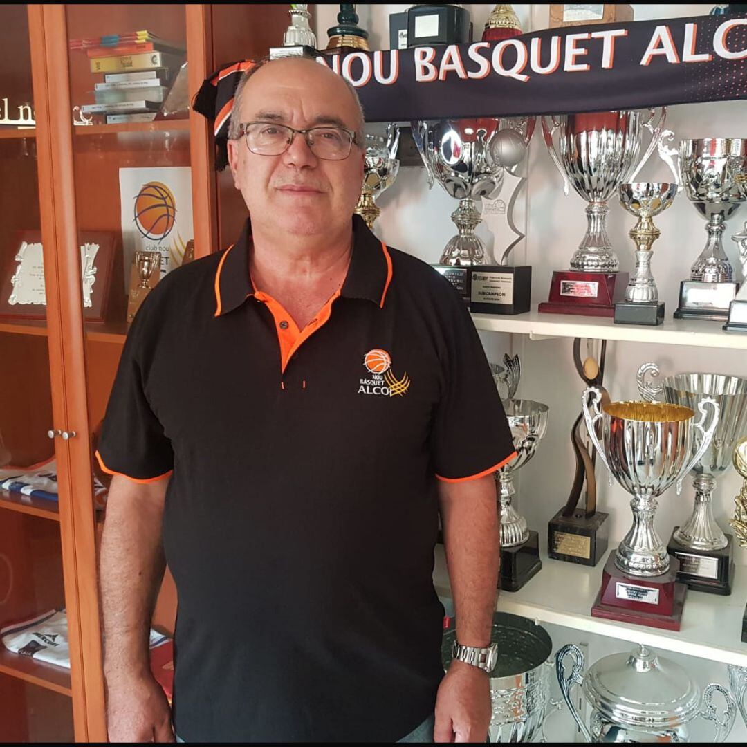 Salva Monzó es el presidente del Nou Basquet Alcoy