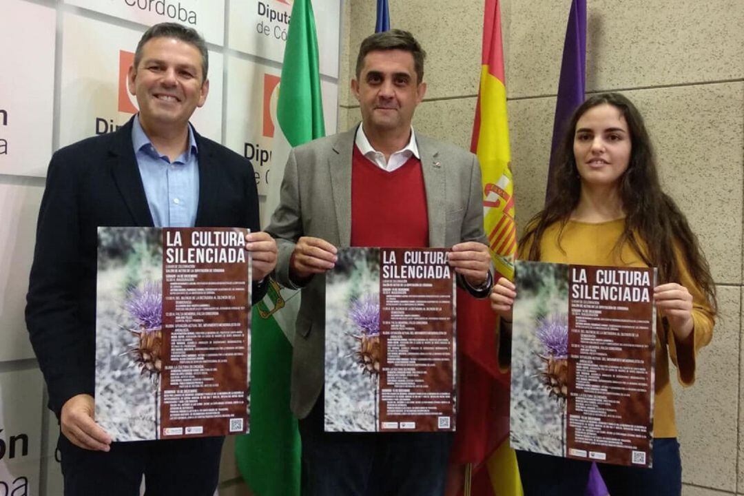 Ramón Hernández, en la presentación de Cultura Silenciada