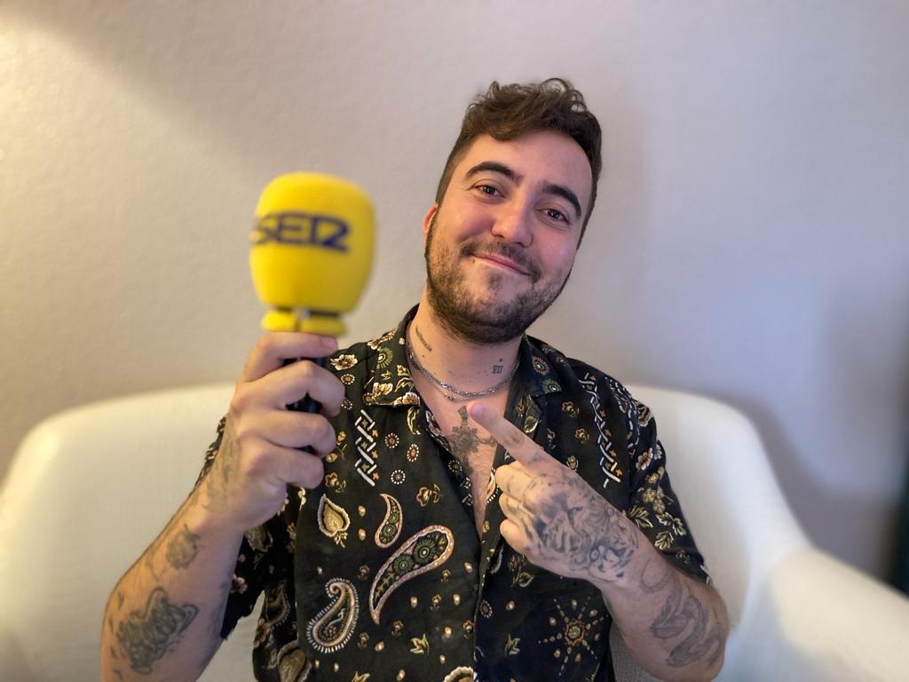 El cantante Beret, en una entrevista