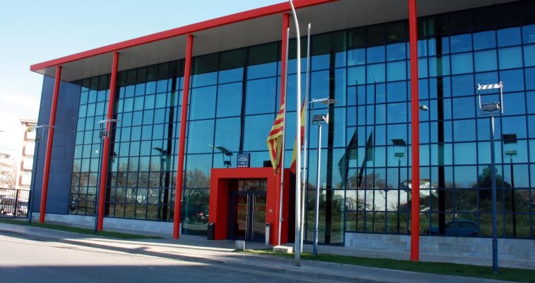 Imatge de la façana de la Comissaria dels Mossos a Lleida