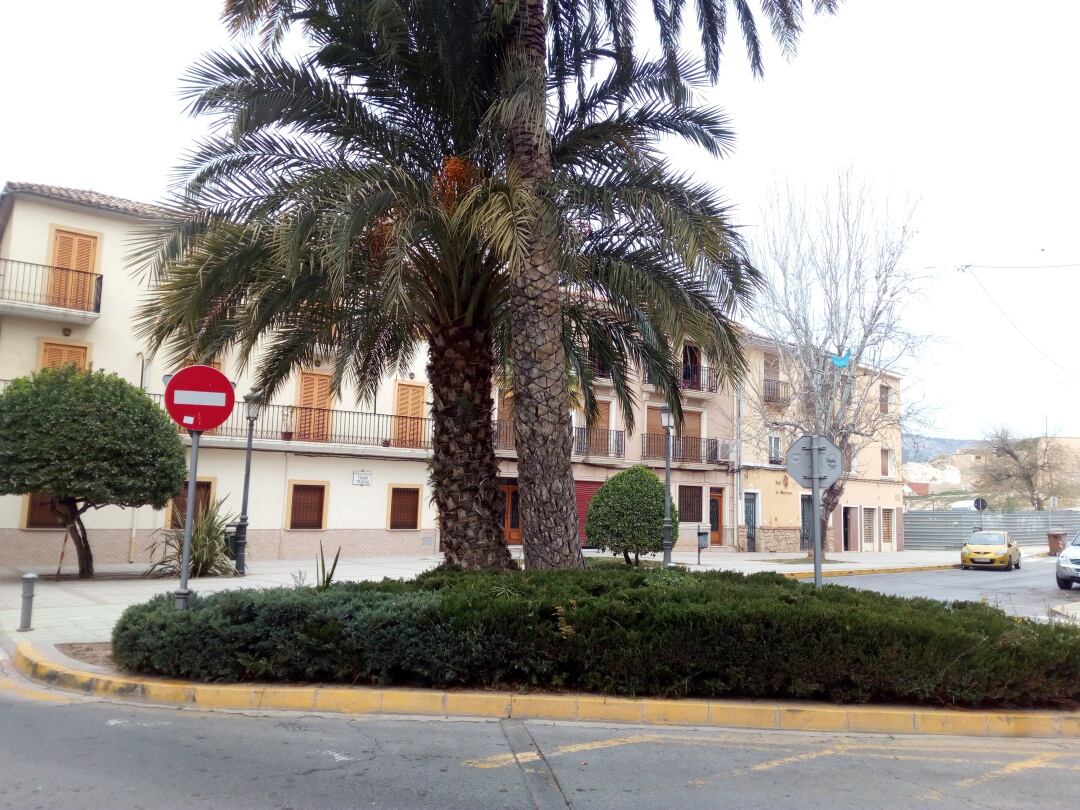 Imagen actual de la Plaza Sagrado Corazón de Jesús (Plaza de Arriba)