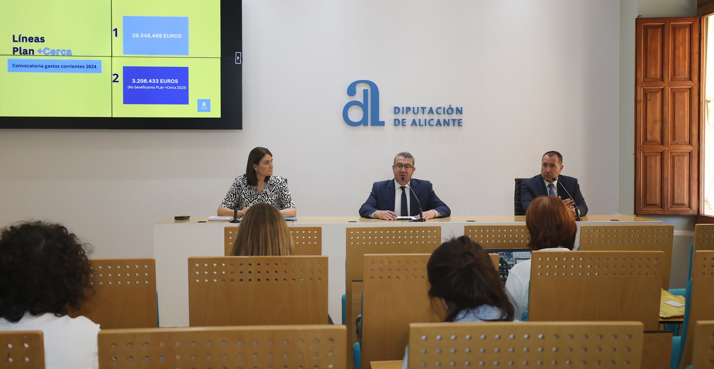 Presentación del Plan + Cerca en la Diputación de Alicante