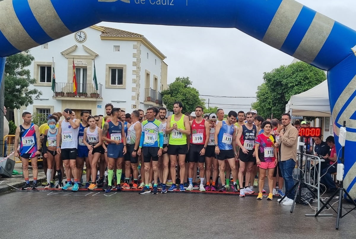 Salida de la carrera popular de Guadalcacín