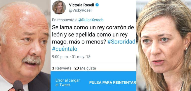 Ricardo Melchior y Victoria Rossel