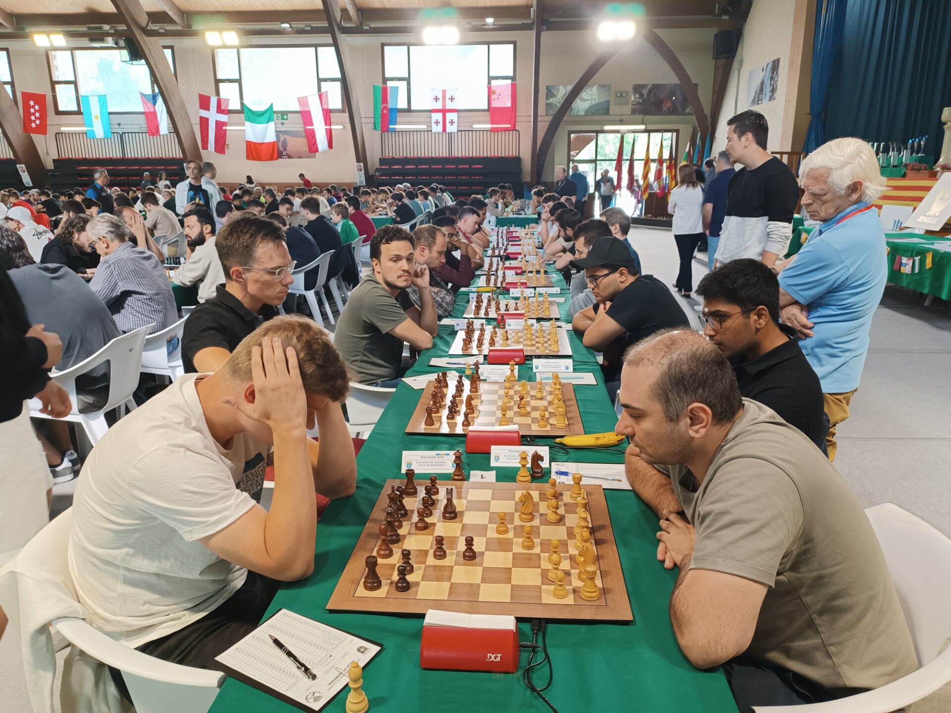 Este domingo se decide el ganador del Open de Ajedrez de Benasque