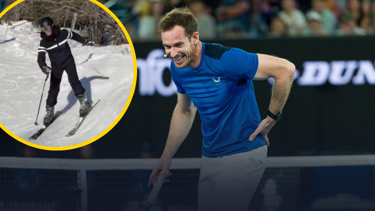 Andy Murray cuenta el percance que sufrió en su primer día de esquí