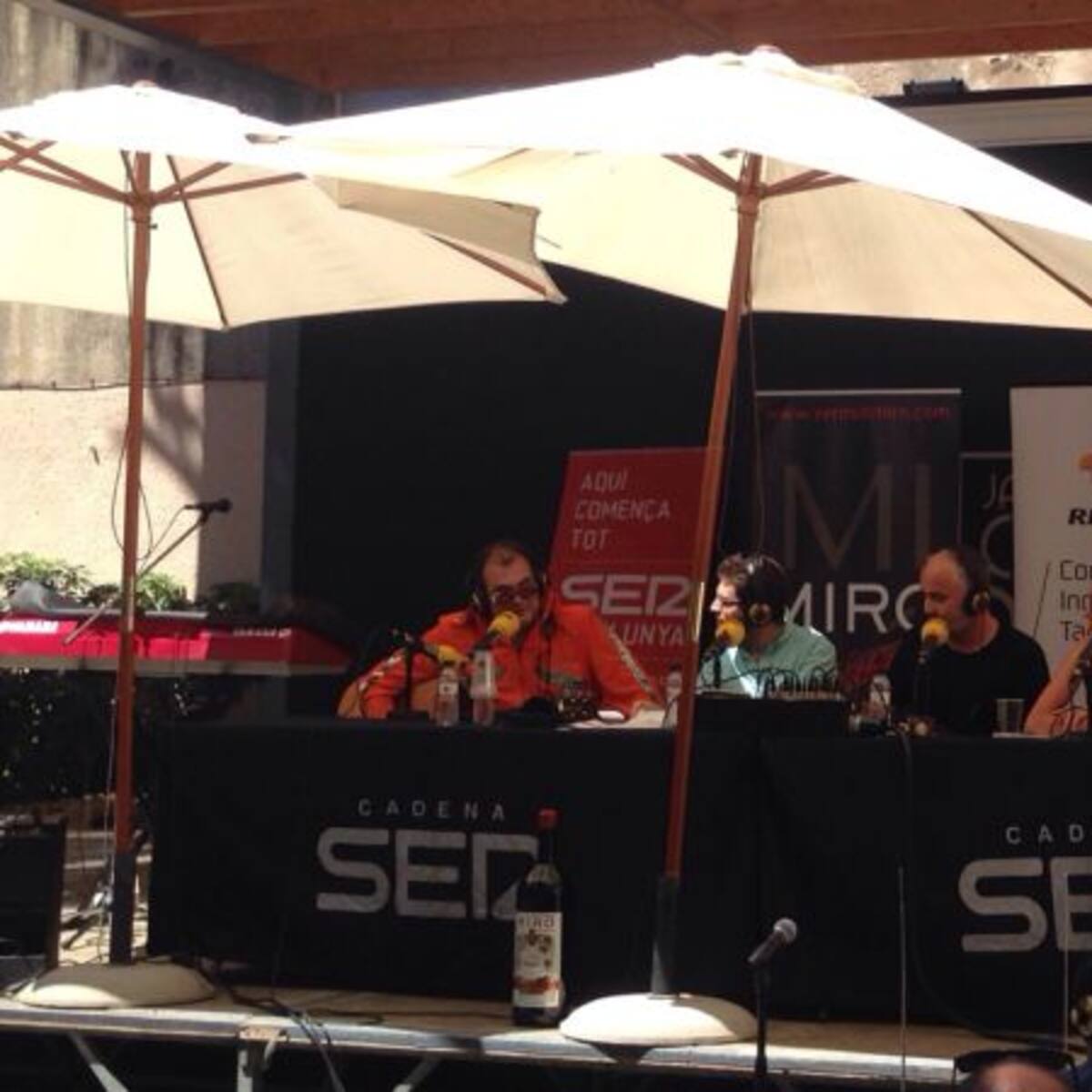 La ràdio surt al carrer per celebrar la Festa Major de Sant Pere