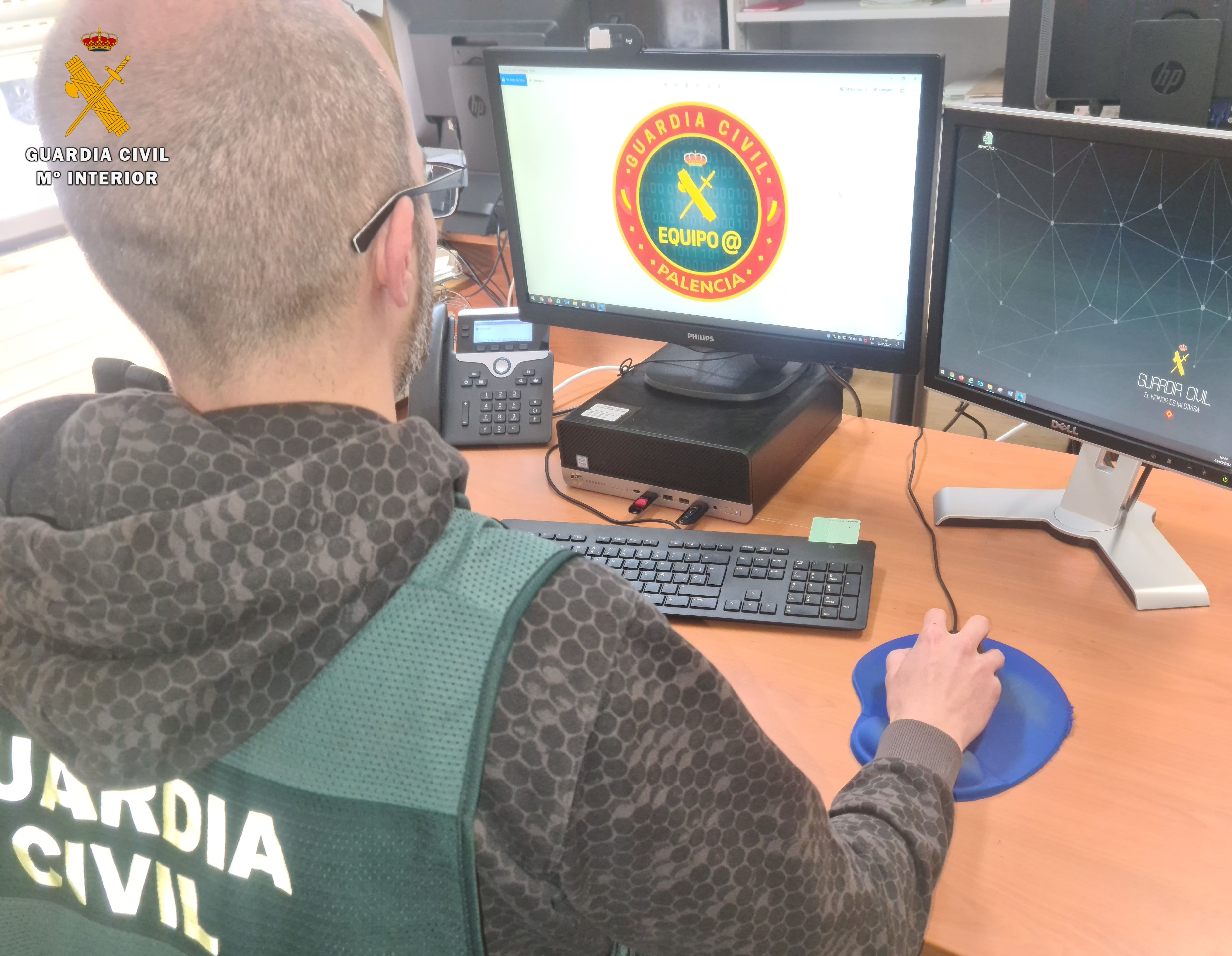 La Guardia Civil desarticula un grupo criminal dedicado a las estafas mediante infección de equipos tecnológicos