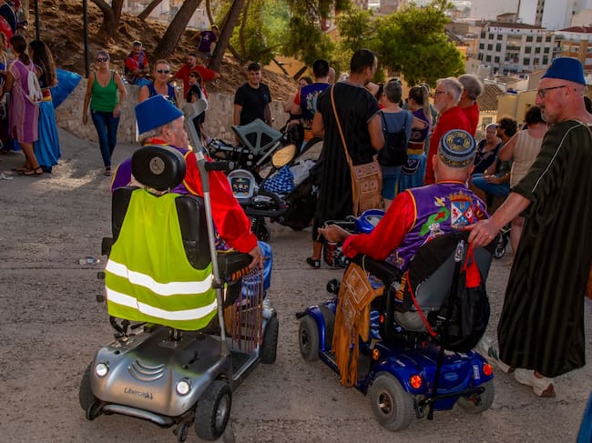 Merienda en el castillo de los Realistas