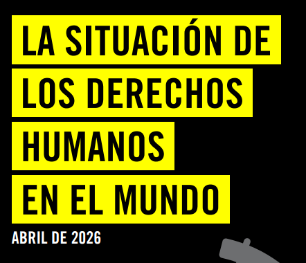 Portada de l'Informe anual d'Amnistia Internacional