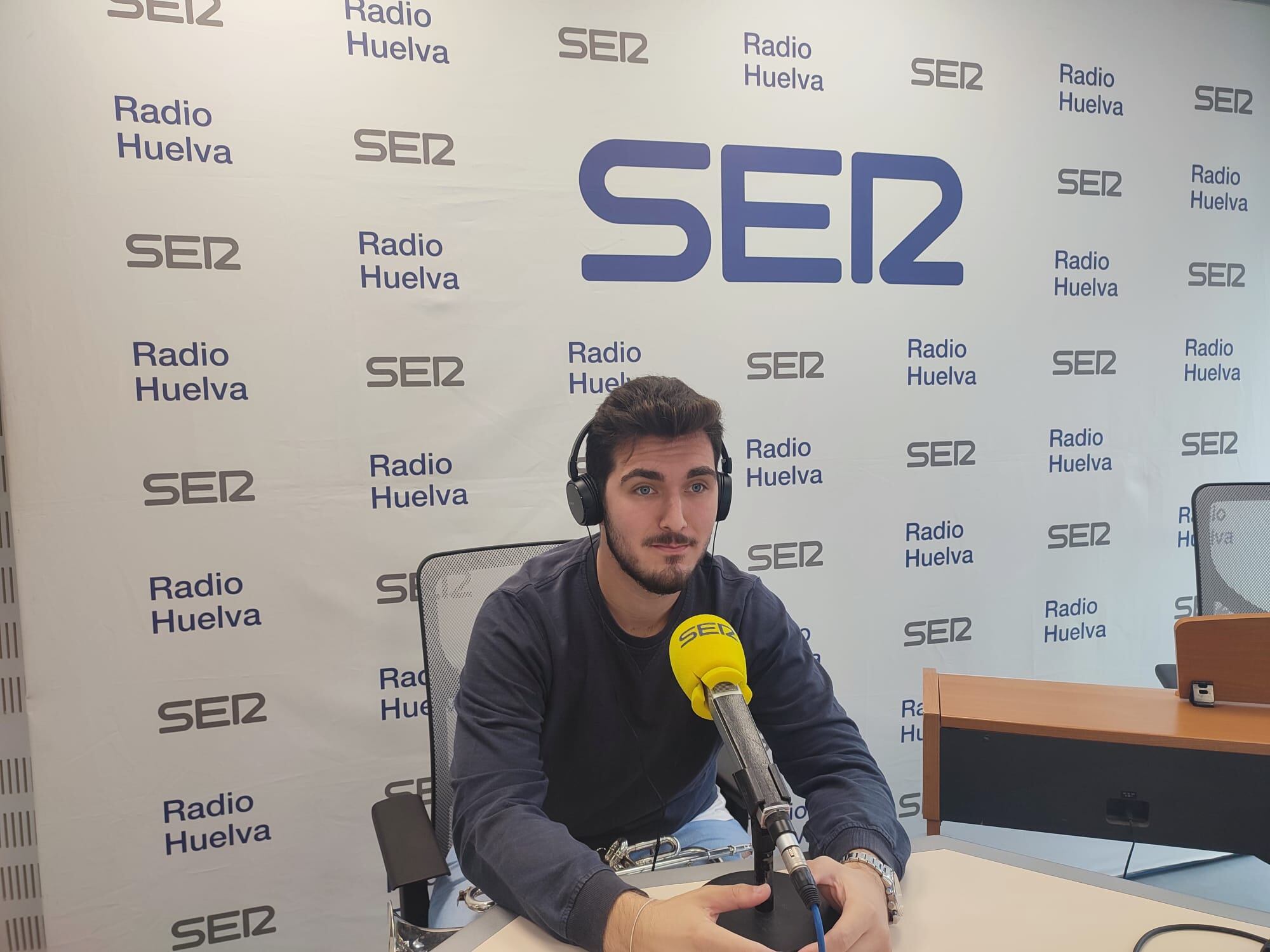 Manuel Fernández Santilario trompetista de Huelva