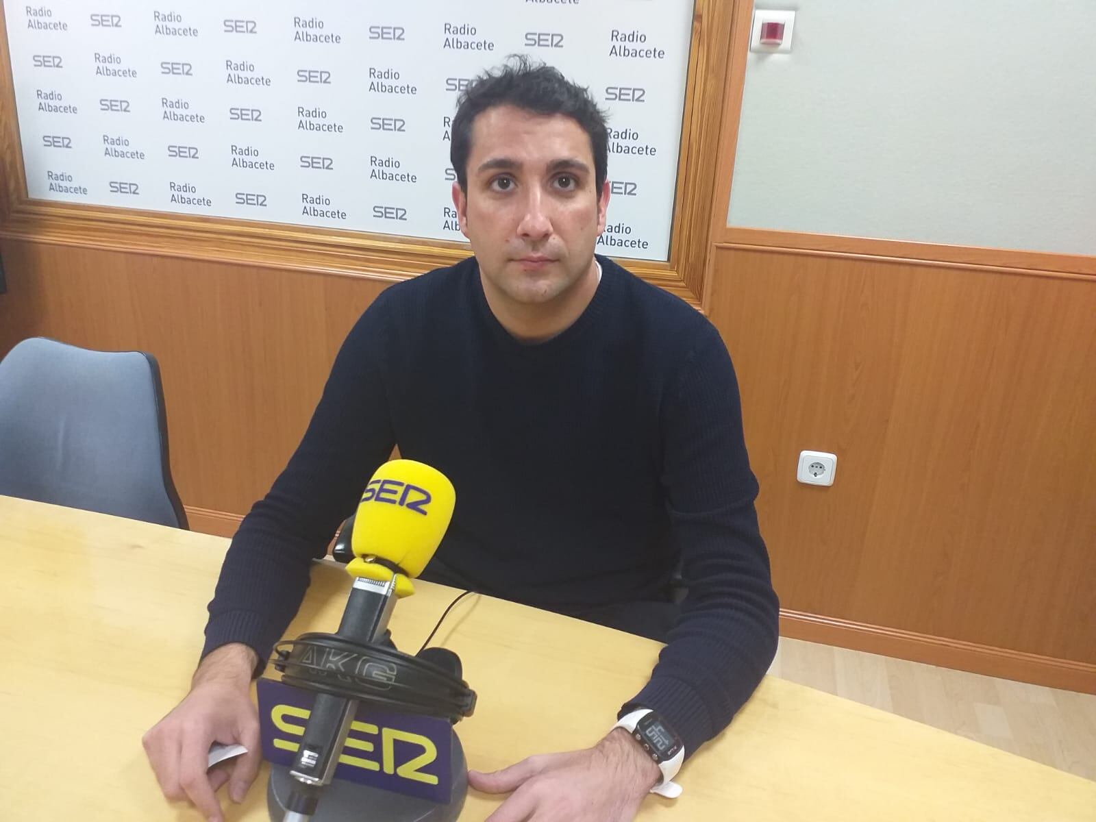 Daniel Sancha, en Radio Albacete