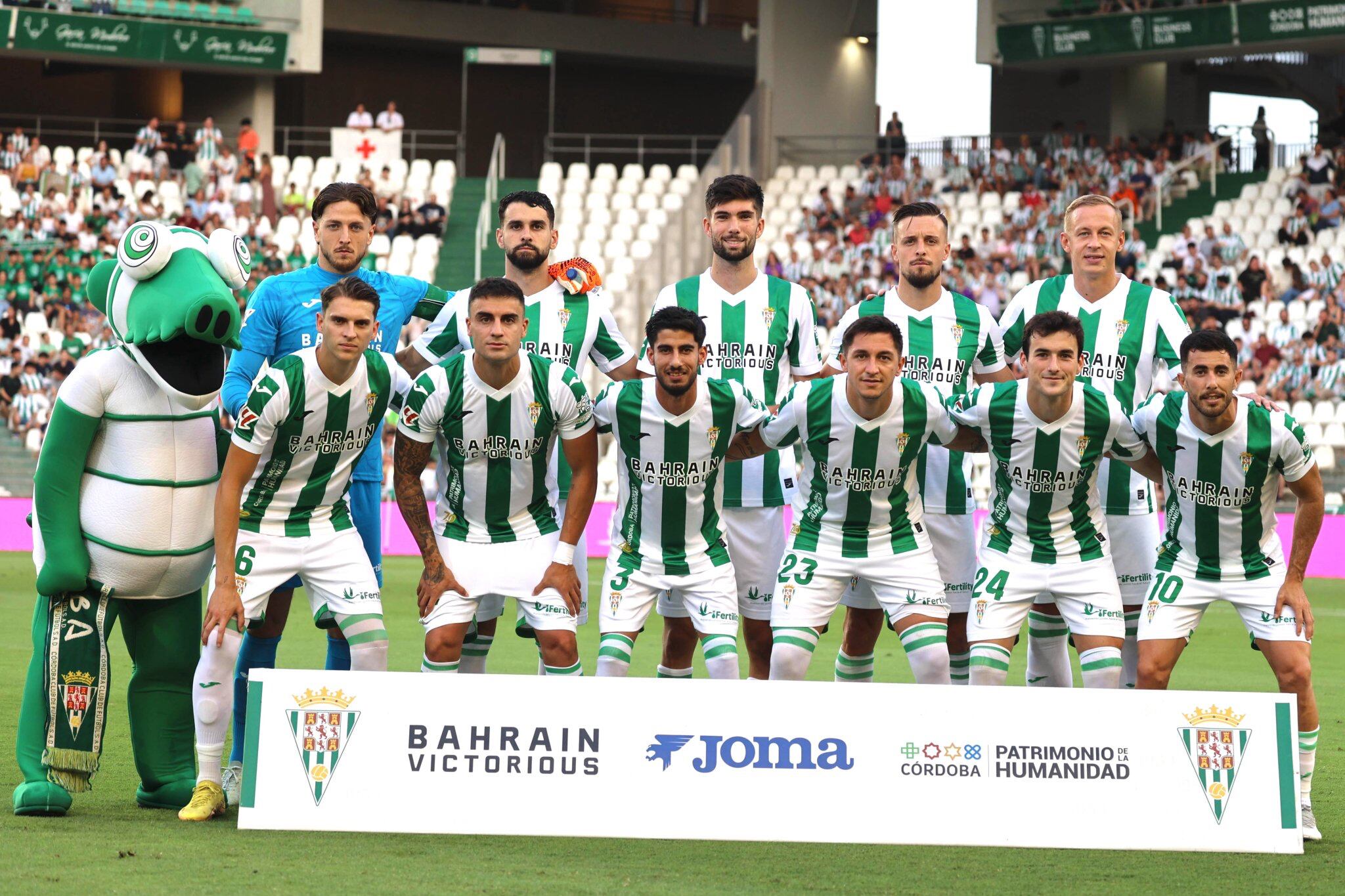 Once del Córdoba CF.
