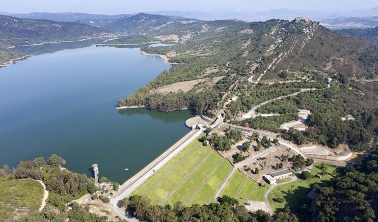 Embalse de Guadarranque, en San Roque