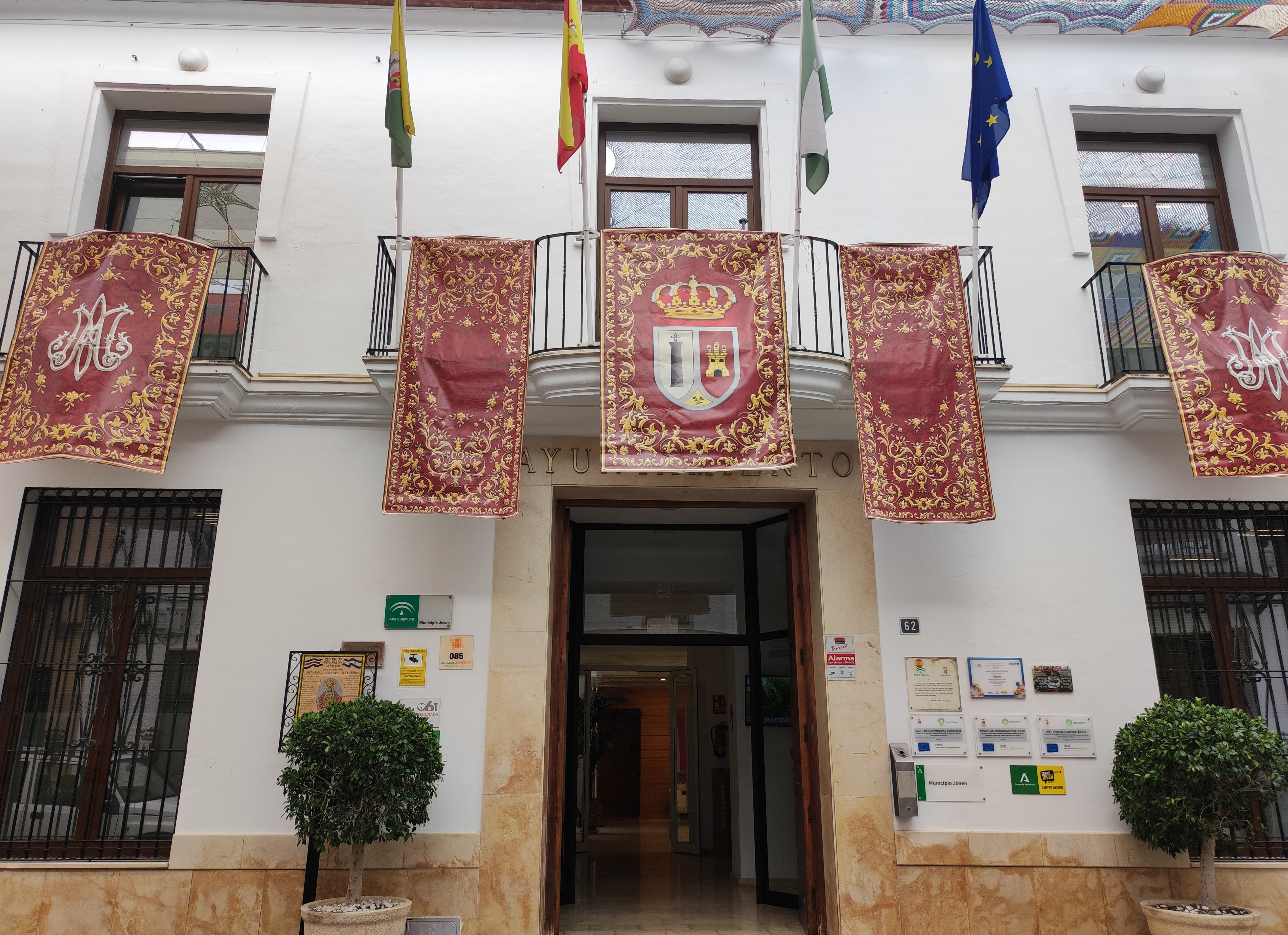 Fachada Ayuntamiento de Cártama