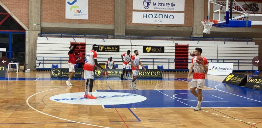 Calentamiento ante Jairis