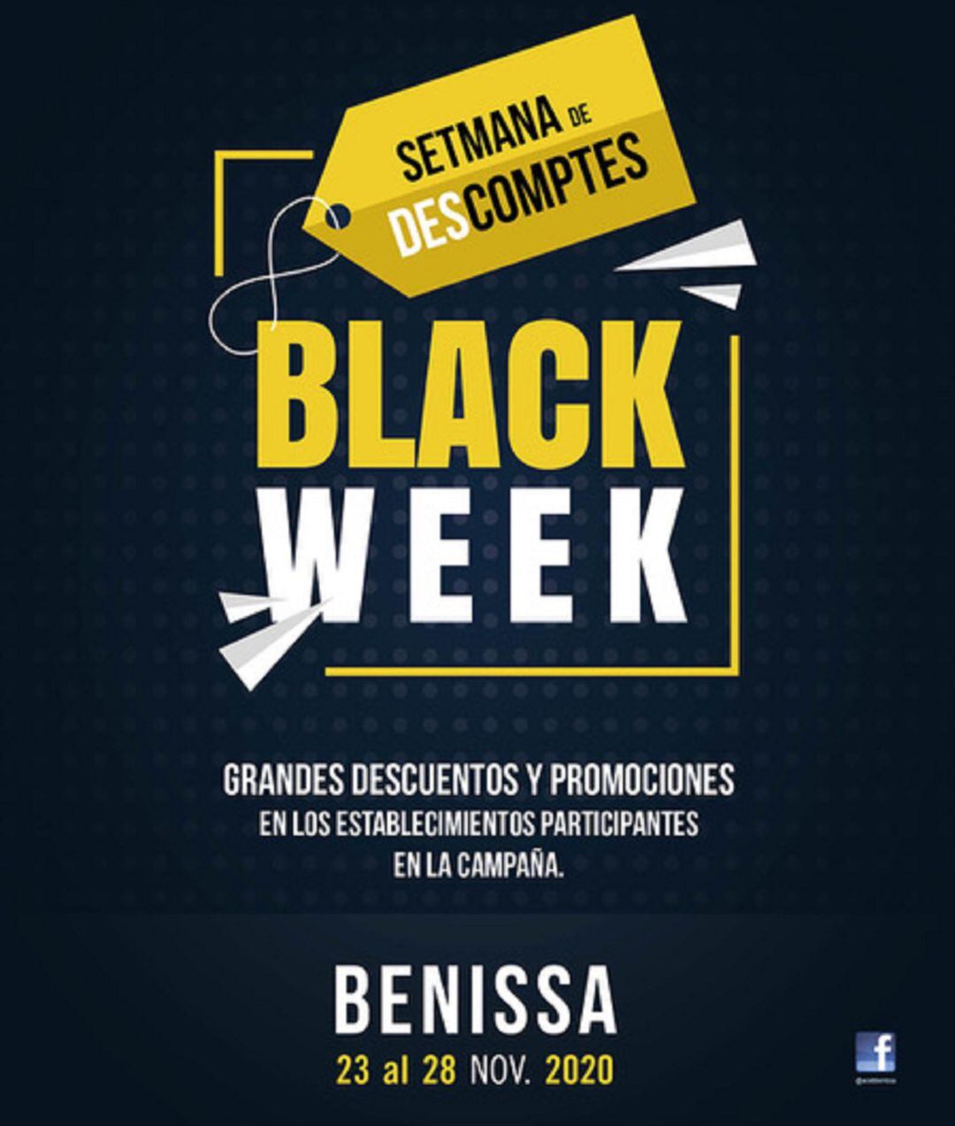 Cartel Benissa Black Week 2020.