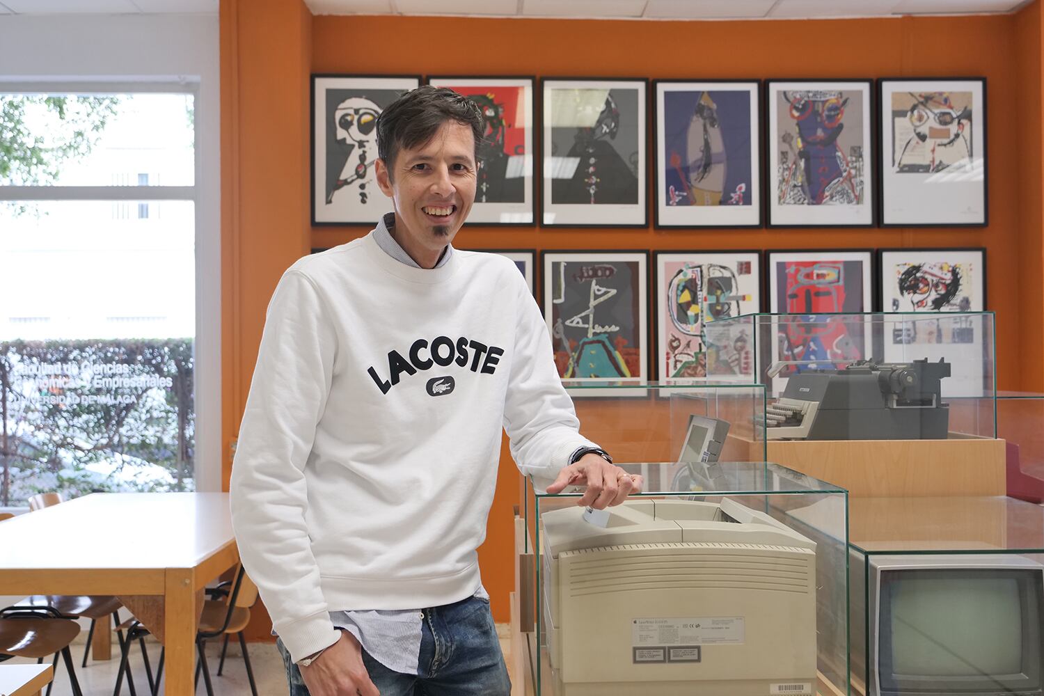 Ismael Rodríguez, centrado en la investigación desarrollada en la Universidad de Málaga