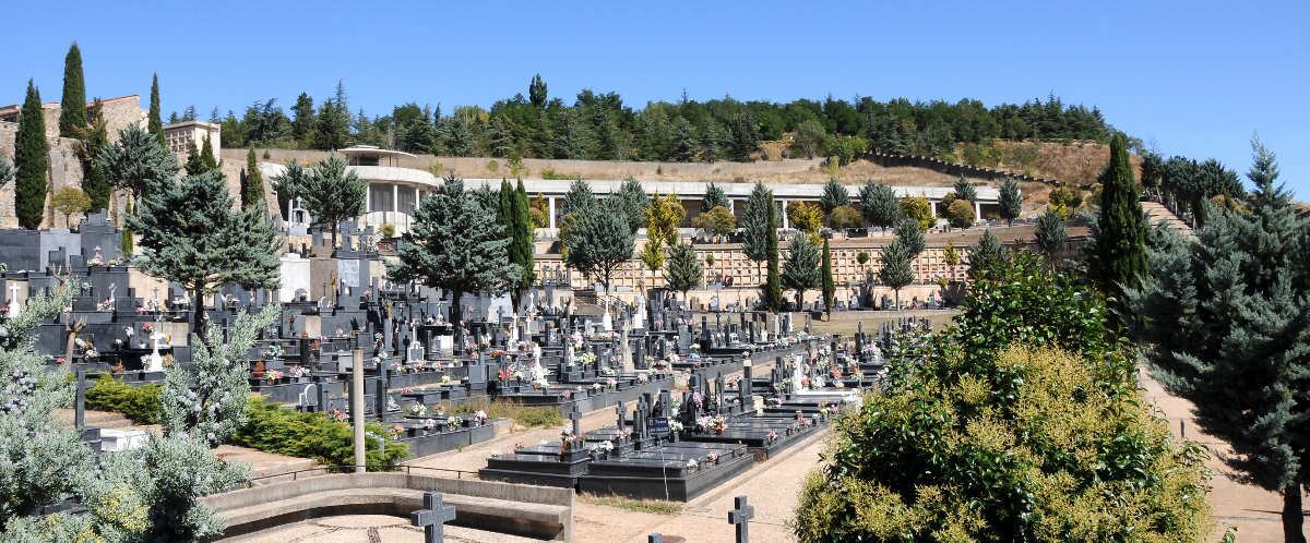 Cementerio del Espino en Soria