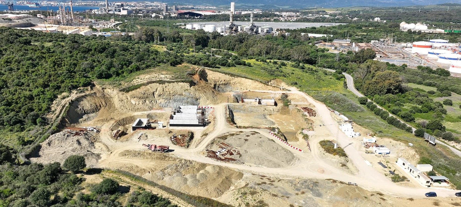 Proyecto de la depuradora en San Roque