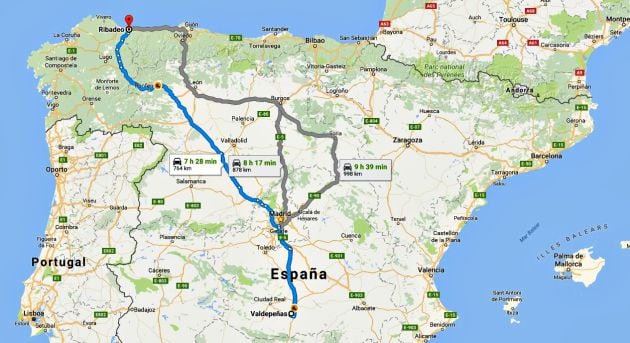 El taxista recorrió más de 800 kilómetros desde Ciudad Real hasta Lugo