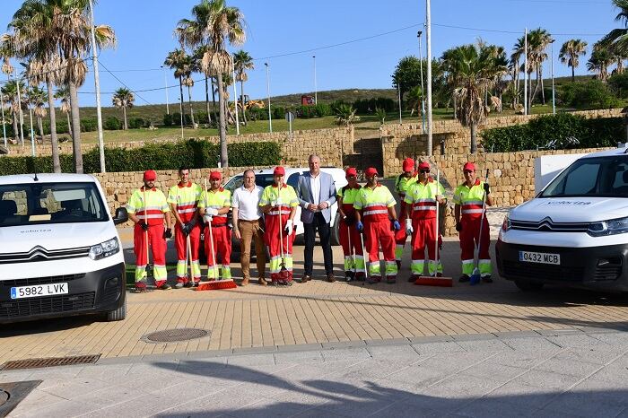 Refuerzos de playas en San Roque