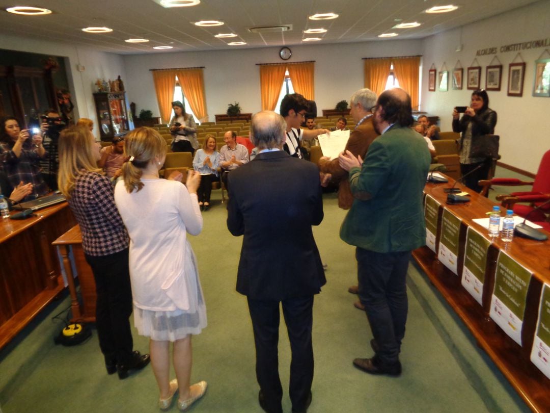 Imagen de archivo de la entrega de diplomas de uno de estos duplos