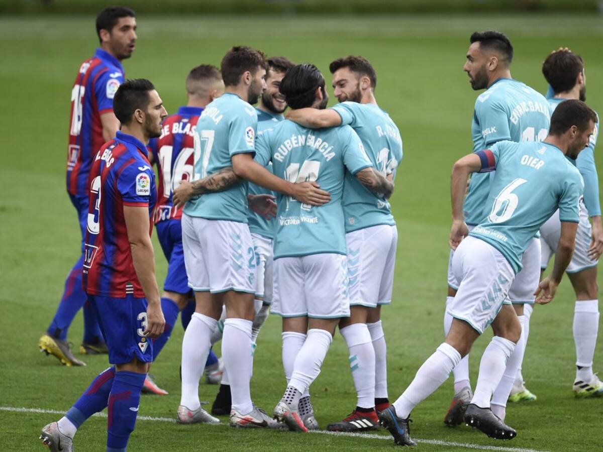 Tercera victoria consecutiva de Osasuna