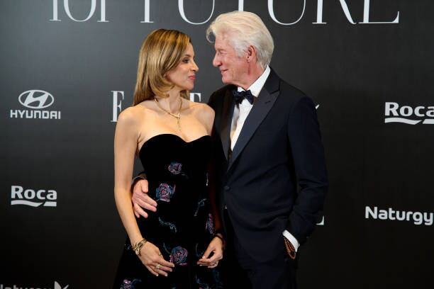 Richard Gere y Alejandra Silva