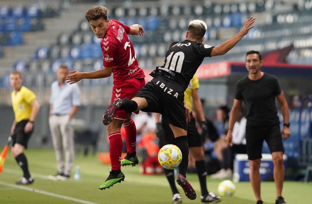 La peña lo ha dado todo en el partido