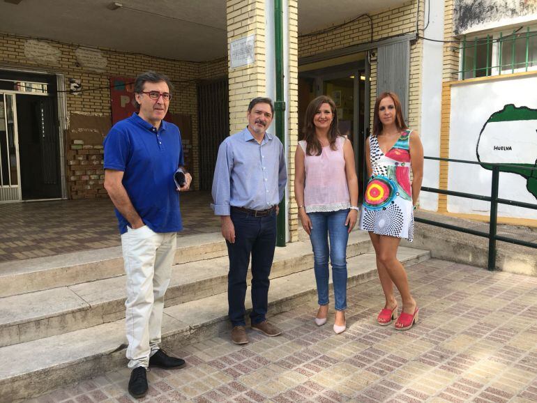 Yolanda Caballero, delegada de educación, visita el CEIP &#039;Virgen del Carmen&#039;