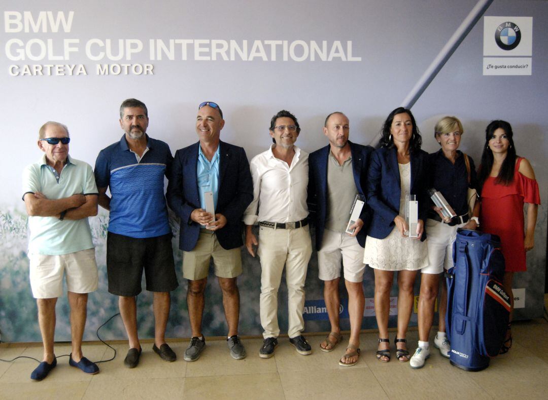 Ganadores del torneo BMW Golf Cup International.