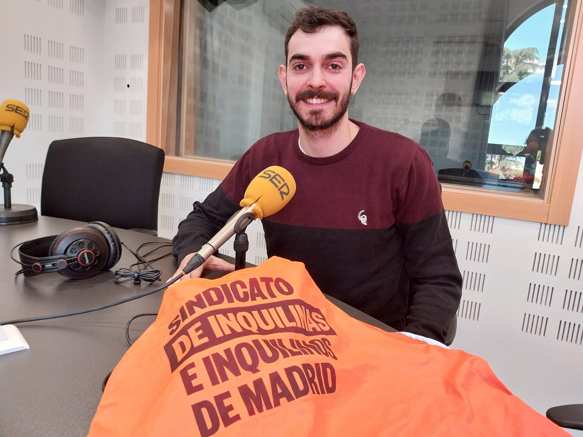 Andrés Pradillo, del Sindicato de Inquilinas del sur de Madrid