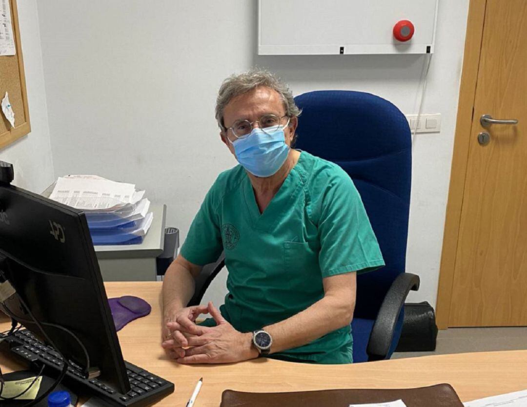 José Luis Almudí, presidente del Colegio de Médicos de Valladolid