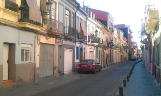 Una calle del Cabanyal