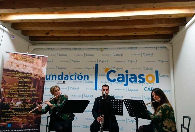 Un momento de la presentación en la sede de la Fundación Cajasol.
