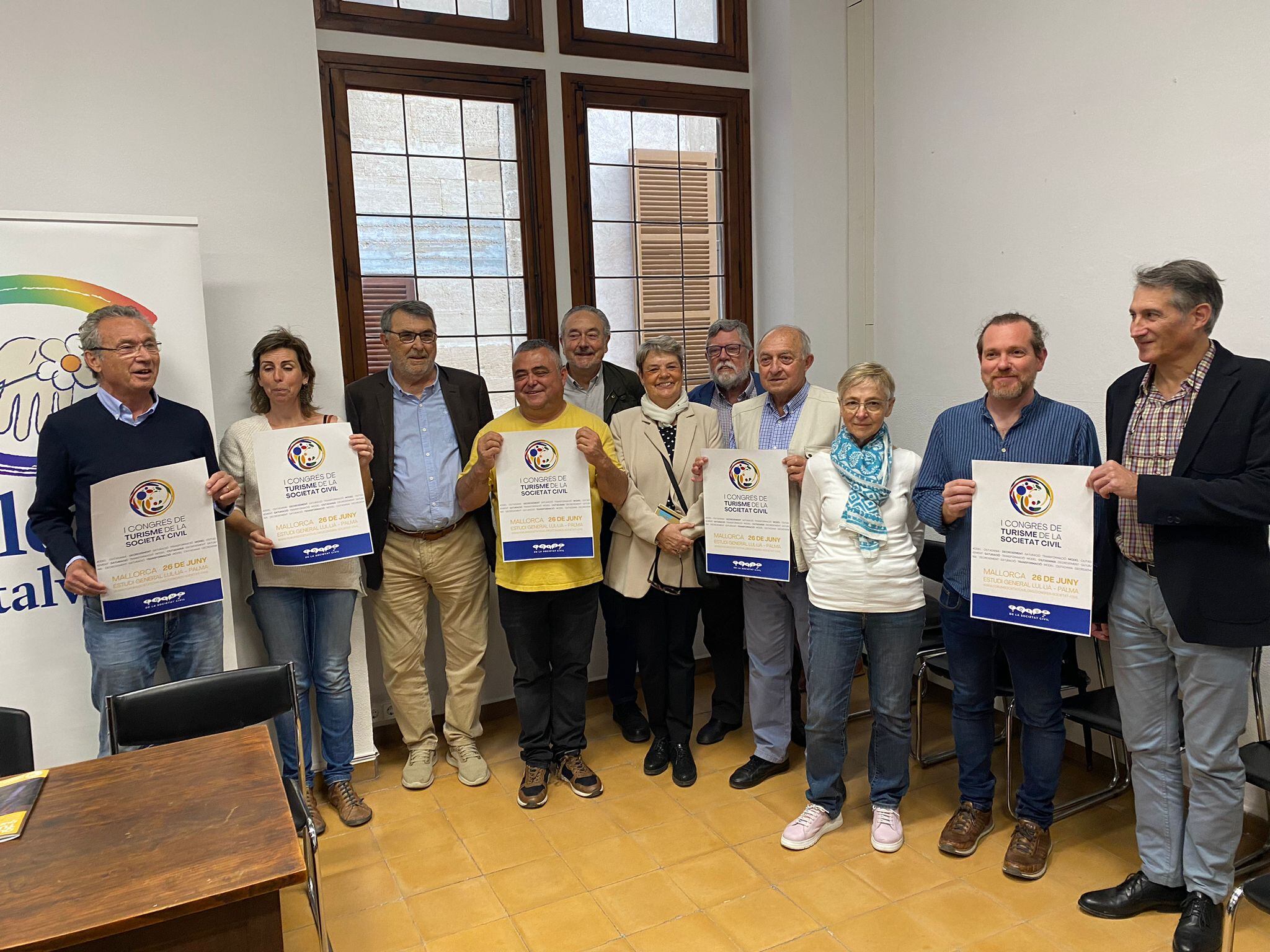 Representantes del Fórum de la Societat Civil de Mallorca