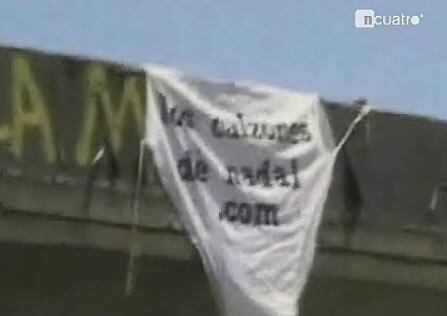 Argentina se prepara para la final de la Copa Davis con "los calzones de Nadal"