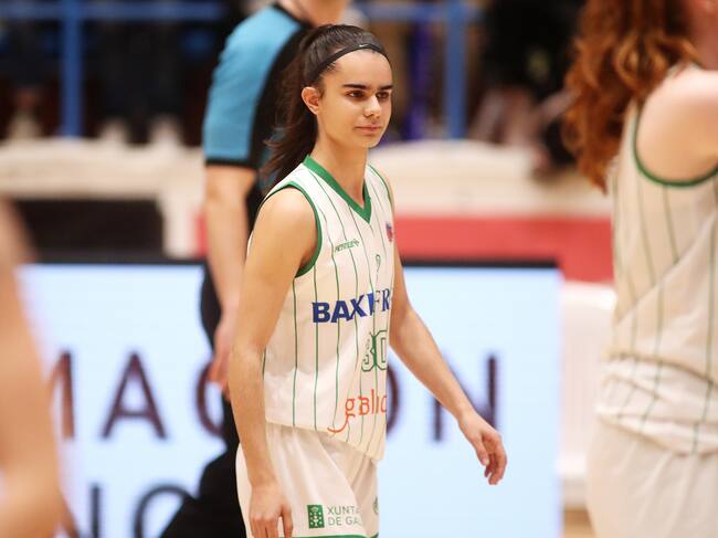 Imagen del Baxi-Dinamo Sassari en A Malata (foto: Mariño / Cadena SER)