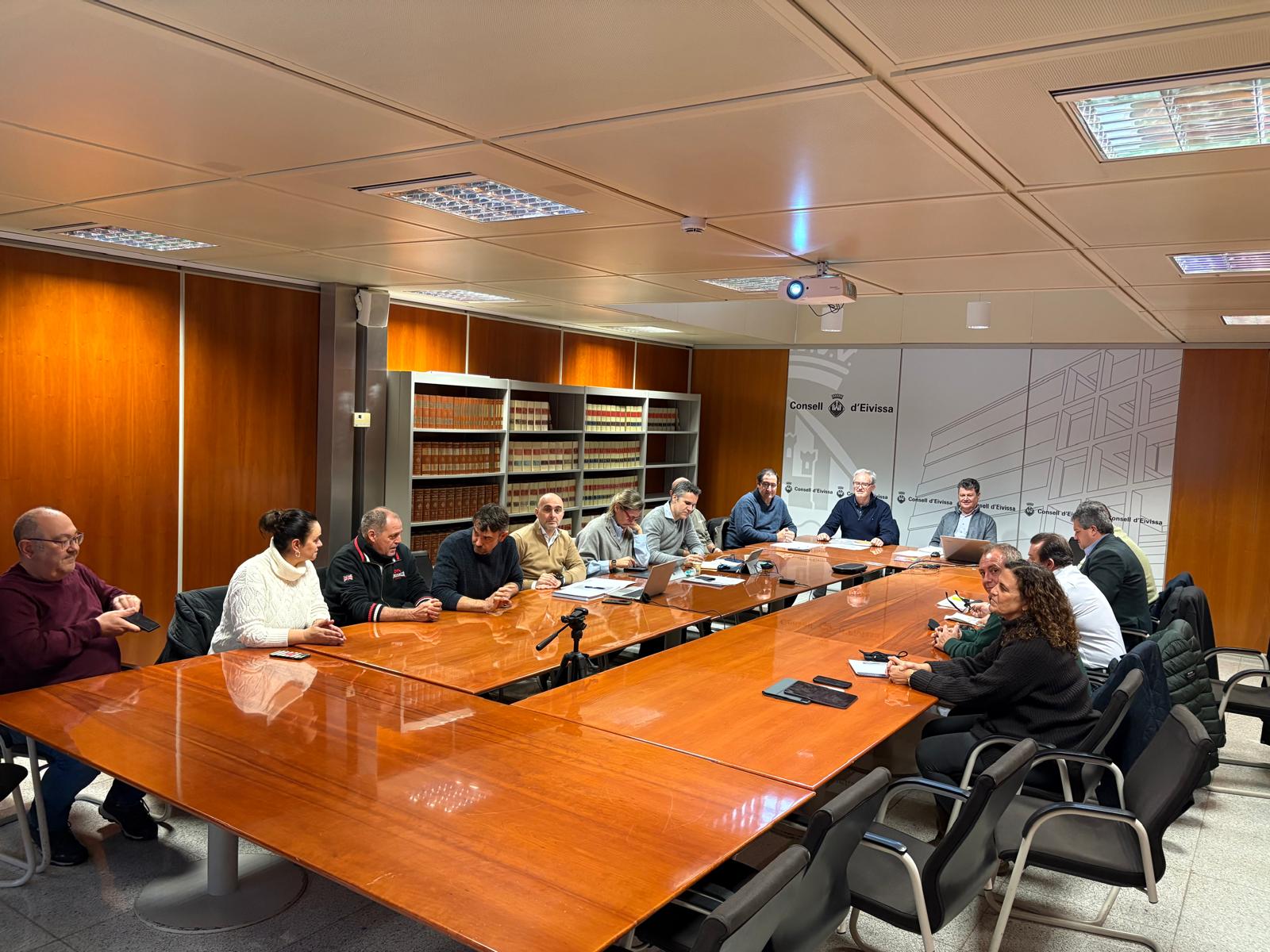 Un momento durante la reunión