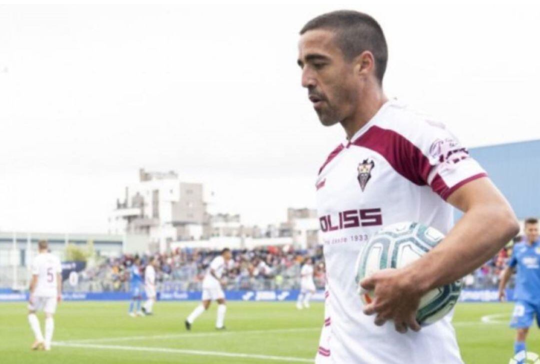 Pedro Sánchez en un partido del Albacete