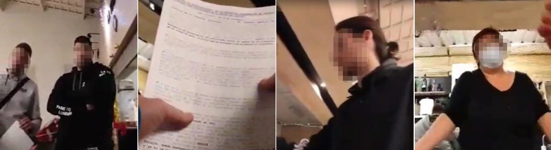 Coacciones en bares de Castellón para que no pidan el pasaporte COVID.