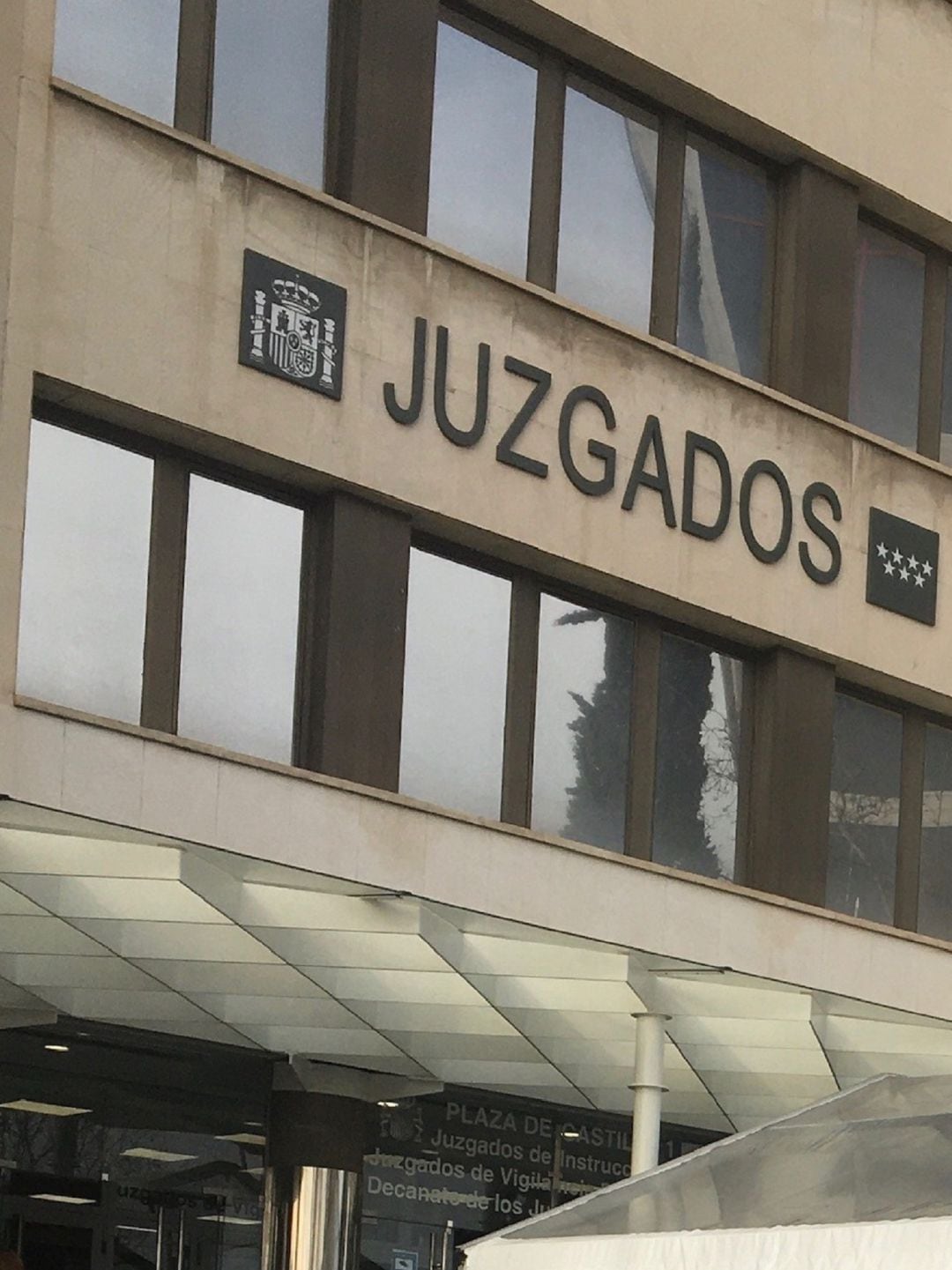 Los juzgados de Plaza de Castilla