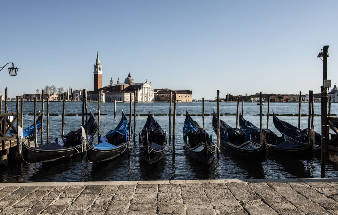 Vistas de Venecia desde la Plaza San Marco el pasado 15 de marzo