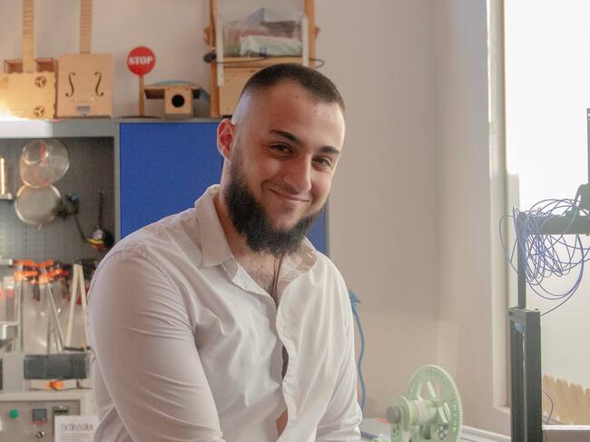Ramón Pérez, embajador de Precious Plastic Castilla-La Mancha.
