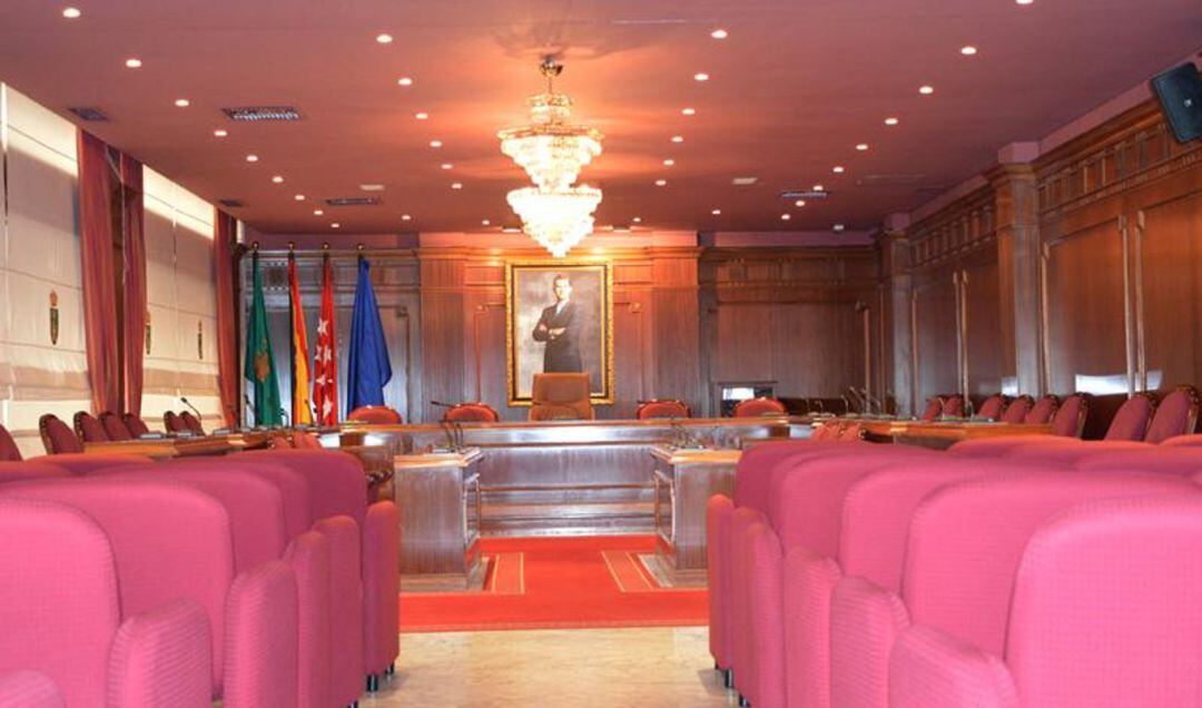 Salón de plenos del Ayuntamiento de Villaviciosa de Odón