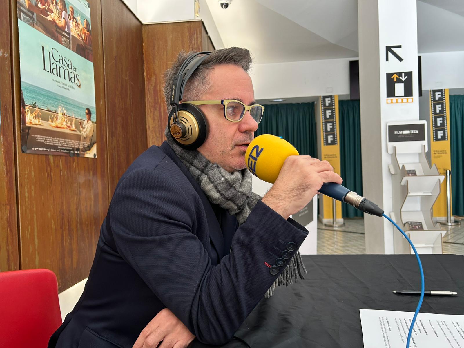 Ángel Cruz, director de la Filmoteca Regional &#039;Francisco Rabal&#039;.