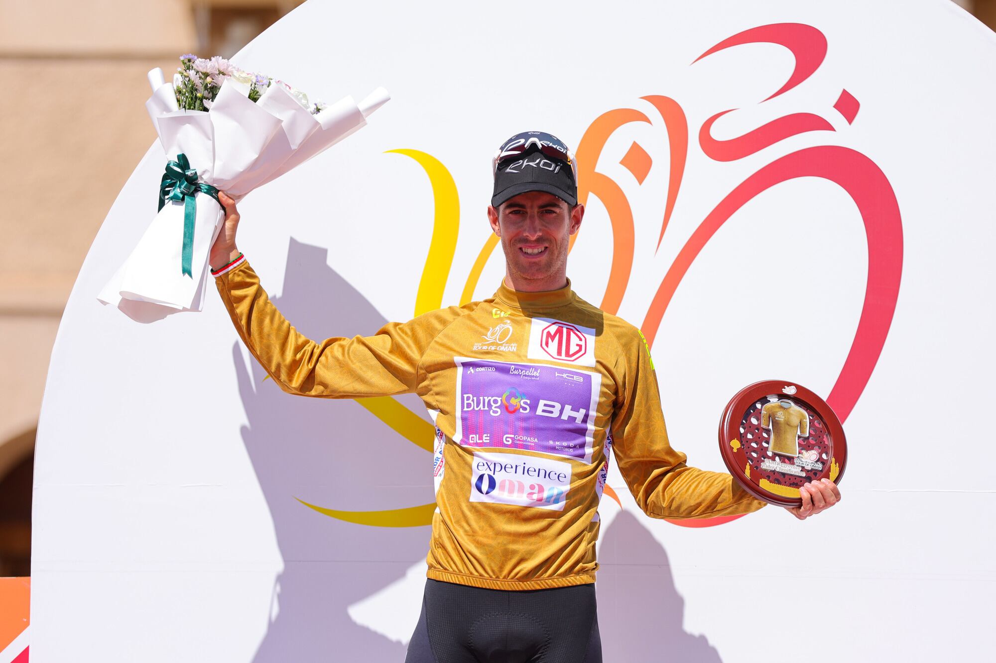 Tour of Oman 2024 - 13th edition - 5th stage Samail &quot;Al Fayhaa Resthouse&quot; - Jabal Al Akhdhar (Green Mountain) 72 Km - 14/02/2024 - Oscar Pelegri (ESP - Burgos - BH) - photo Massimo Fulgenzi/SprintCyclingAgency©2024